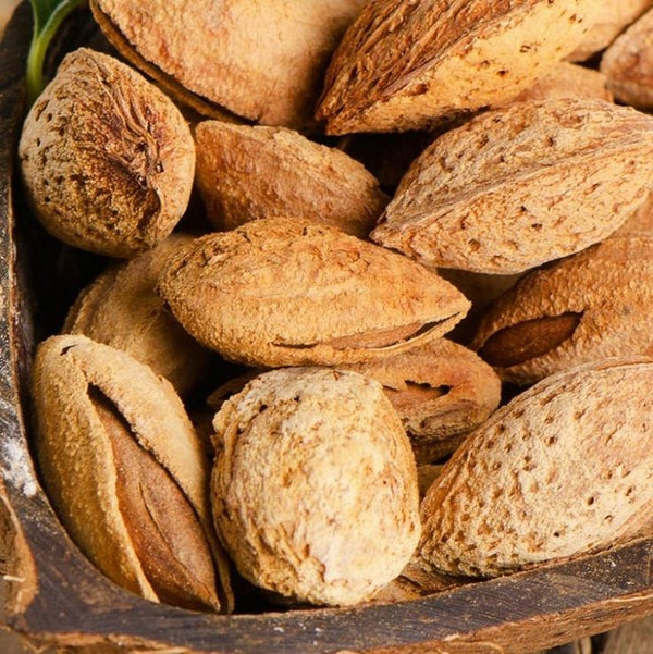 Roasted Shell Almonds | 250g, 500g, 1kg - Smoky, Delicious &amp; Nutritious